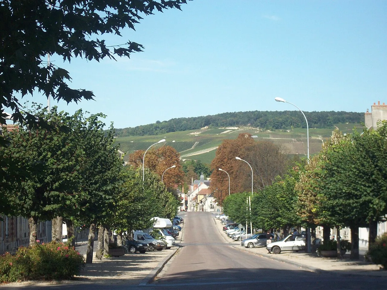 Avenue Victor-Hugo in Aÿ