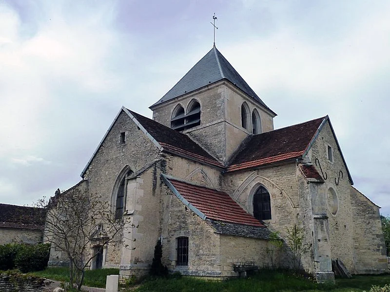 Saint-Savinien church in Balnot-sur-Laignes, Côte des Bar