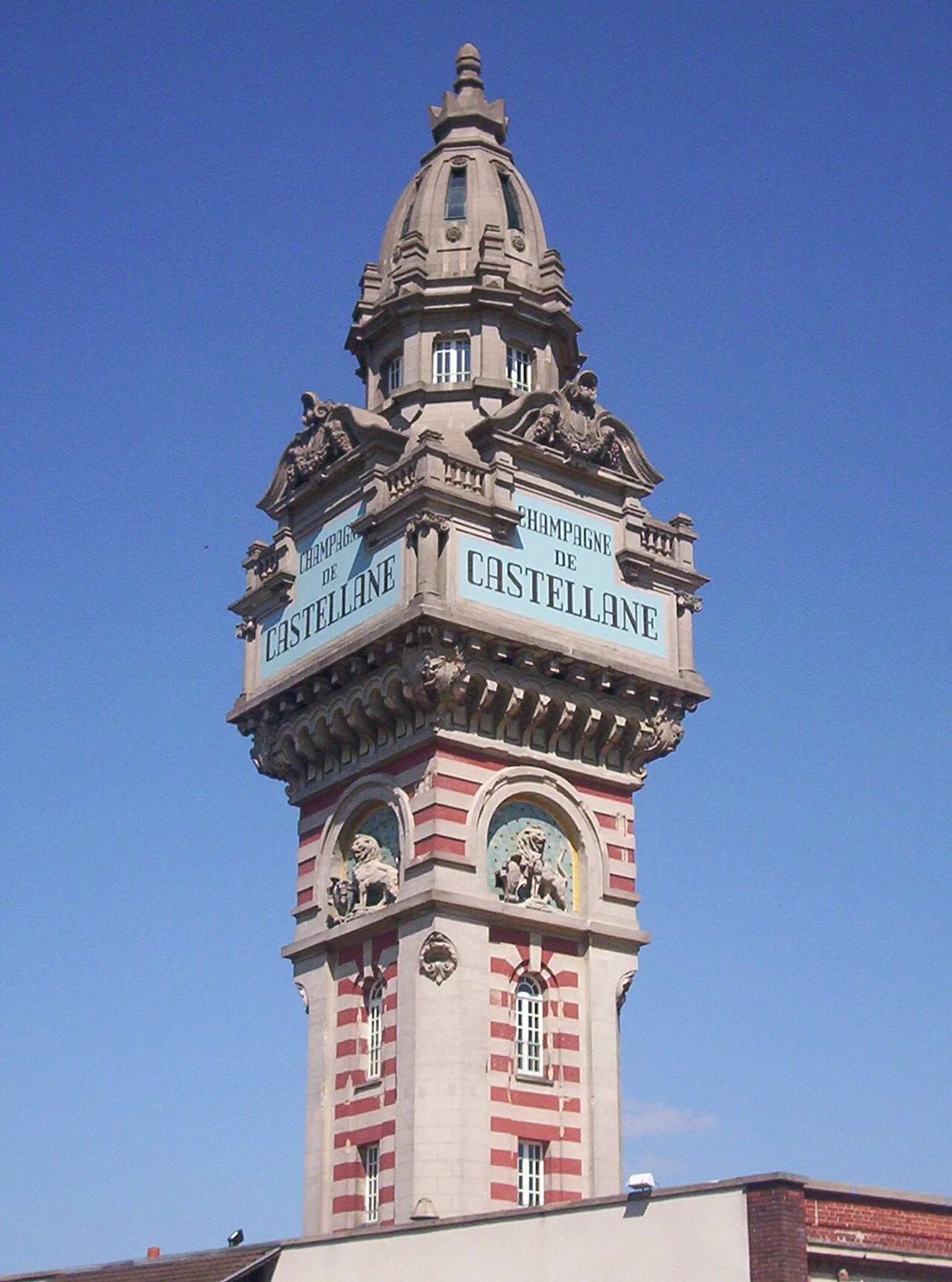 The de Castellane tower in Épernay